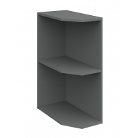 szafka dolna zakończeniowa CREMA antracyt 30 D ZAK BB szafka dolna zakończeniowa CREMA antracyt 30 D ZAK BB